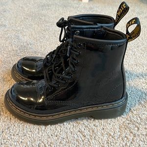 Girls Dr. Martens Patent Boots
